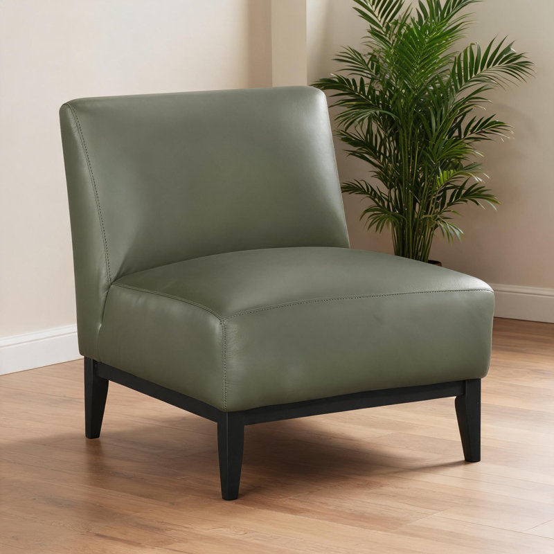 Fauteuil d'appoint Slipper, Vert