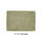 Jasmyne Premium 100% Cotton Tufted Reversible Bath Rug, Extra Soft & Super Absorbent, Machine Washable Bathroom Rug for Shower, Tub & Sink Area, 17" x 24", Sage-551286093-572247103