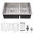 30'' L Undermount Double Bowl Stainless Steel Kitchen Sink