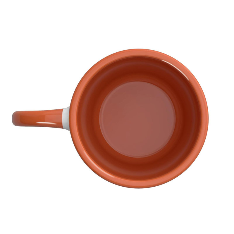 Ceramic Coffee Mug, Orange