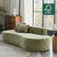 Canapé à compression haute densité 94 po avec 2 coussins Nerio-461616224