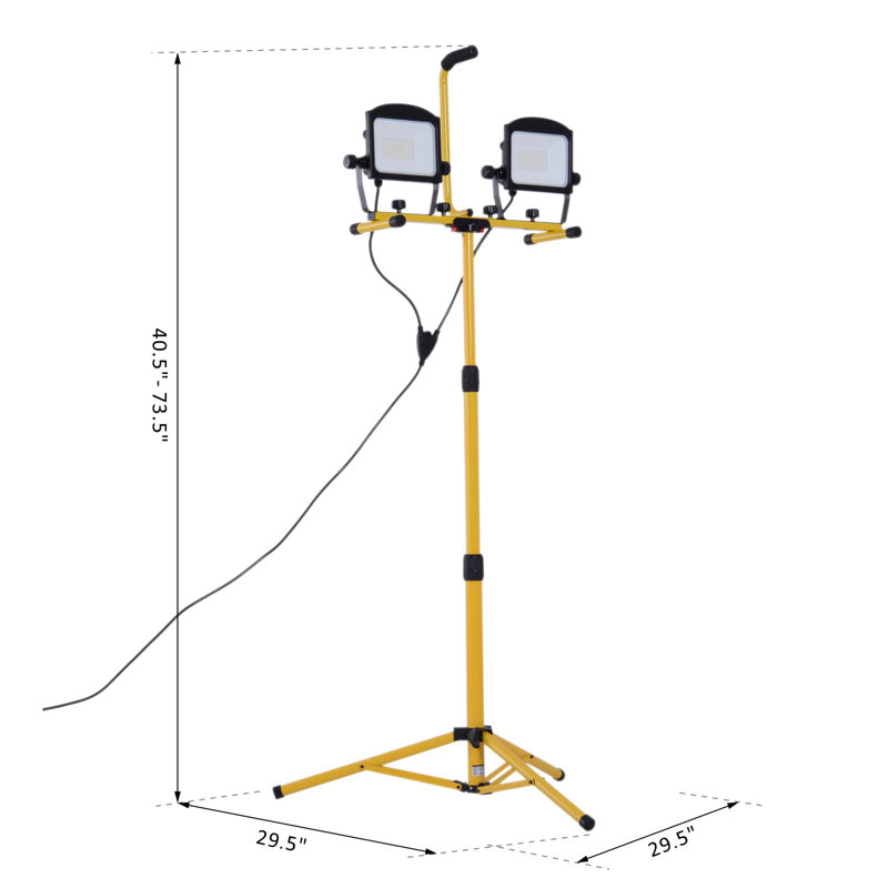 HomCom Outdoor LED Flood Light