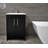 Amrooti 24 " W Freestanding Standard Free Standing Single Double Single Vanity Bathroom Vanity With Ceramic Top-1595191486
