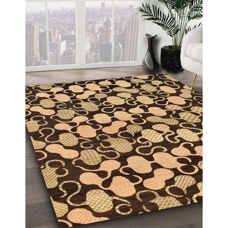 Ikat Indoor Rug, Rectangle 7' x 10'