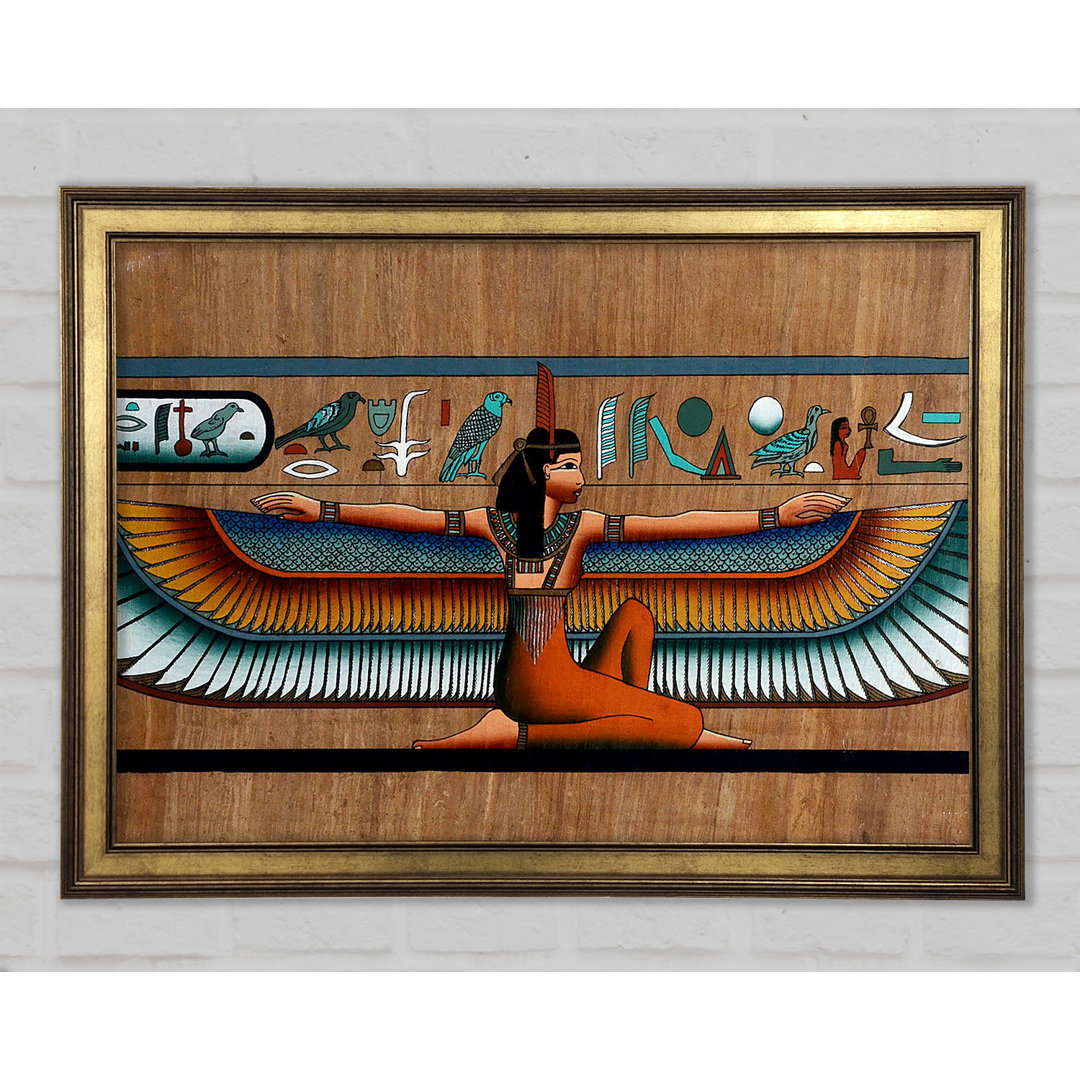 Egyptian Wings 1 Gerahmter Druck