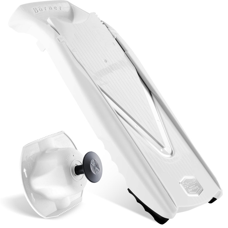Börner V-5 Power Line Mandoline, Basic Set, White