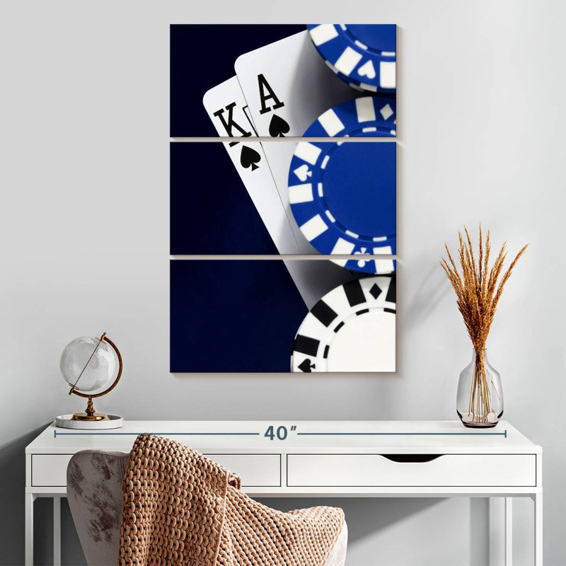Senne Royal Flush All In, 32" H x 20" W