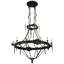 Rustic Lodge 12 - Light Chandelier