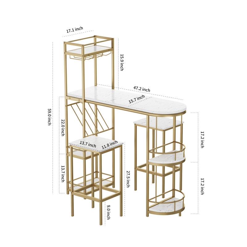 Lundgate Bar Set