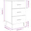 Mehrudin 40cm W Iron Bedside Table-1644452413