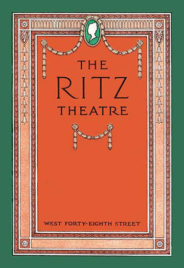 « the ritz theatre », impression