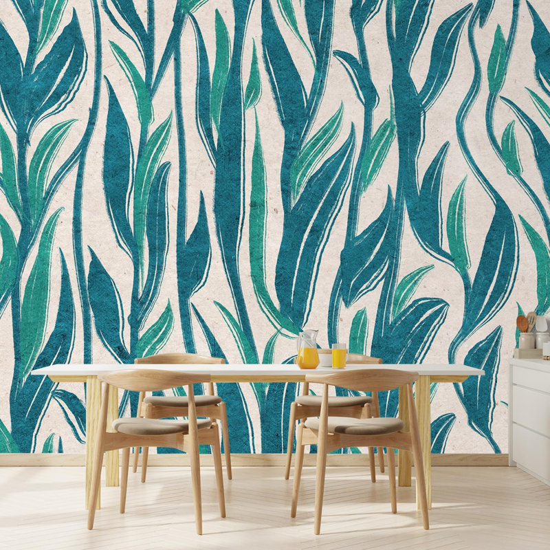 Peel & Stick Floral, 100" L x 144" W