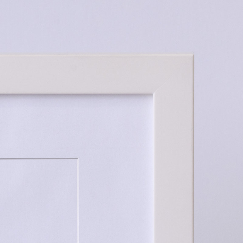 Cadre photo Capullo, 5" x 7", Blanc