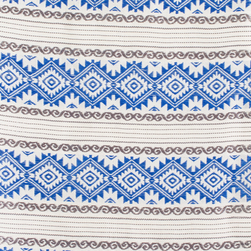 Dineen Rectangular Ikat Cotton Table Runner