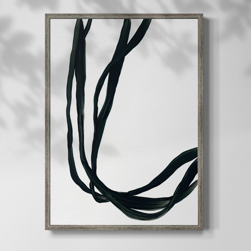 Onyx Ribbon II, reproduction encadrée - bois massif