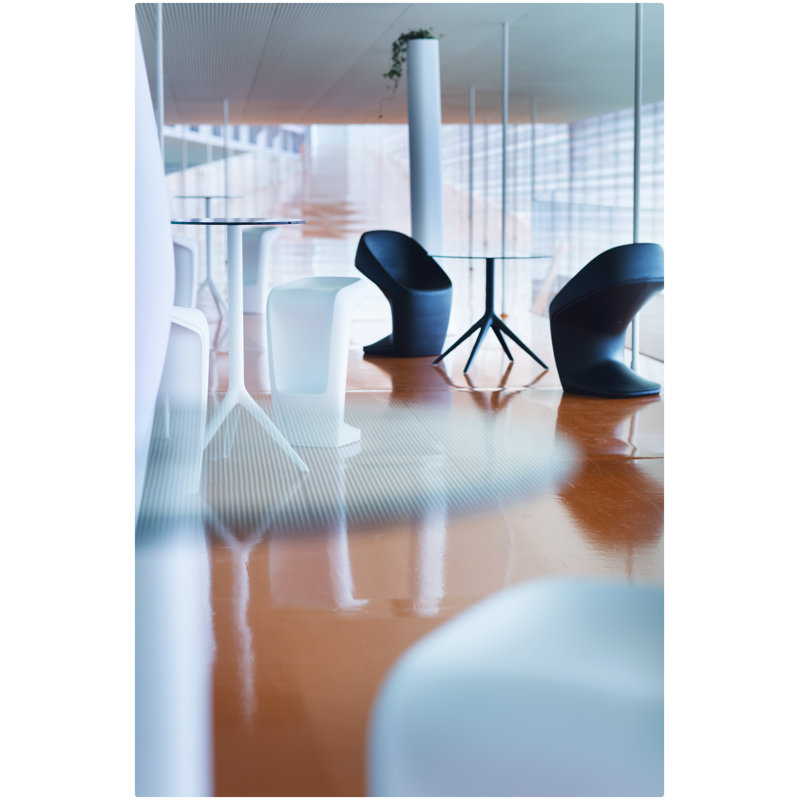 Ufo 28" Bar Stool, Ice