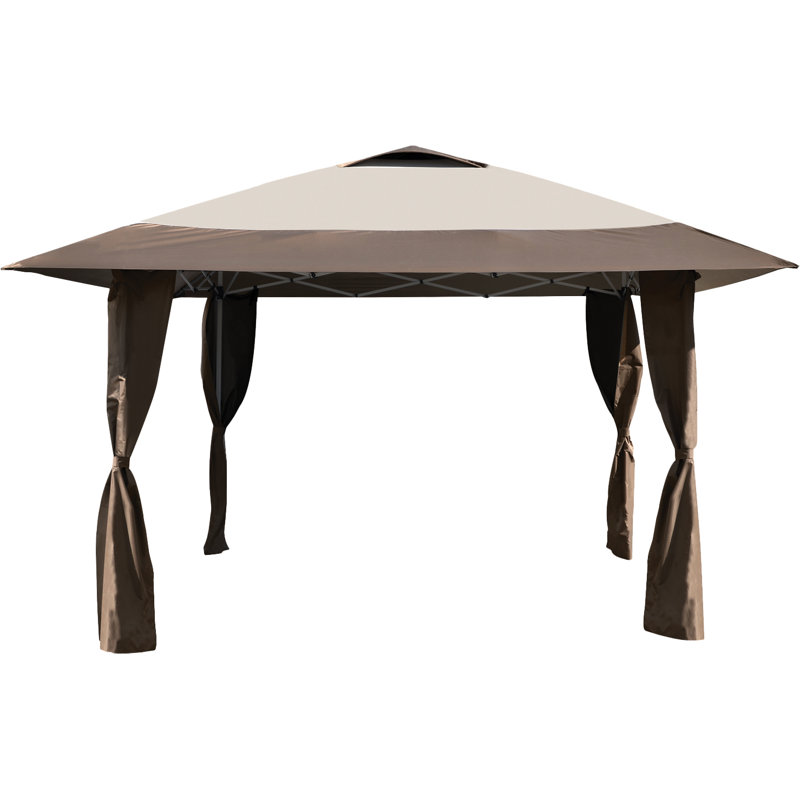 Haven 12.7 Ft. W x 12 .7 Ft. D Steel Patio Gazebo