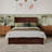Marshallville Solid Wood Low Profile Platform Bed with Matching Footboard-101369680-83257625