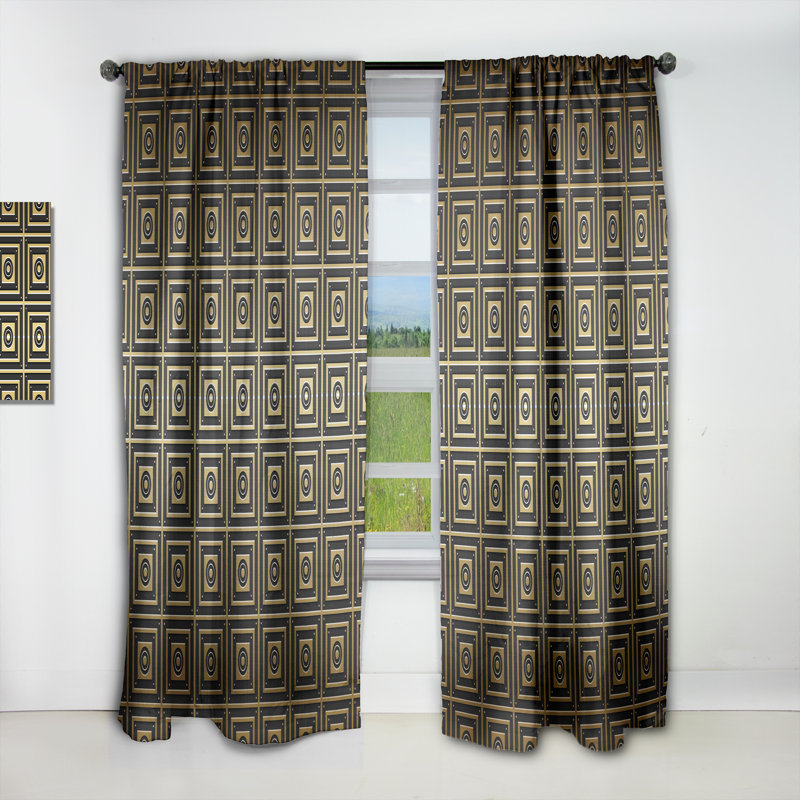 Rideau simple occultant Golden Luxury, L 52 po x L 95 po