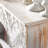 Beige Solid Wood Freestanding Fireplace