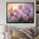 Orchidées roses, coucher de soleil I - art mural orchidée