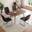 5-Piece Dining Table and Chairs ,Dining Room Set with 4 Modern Chairs-64484353-64484356