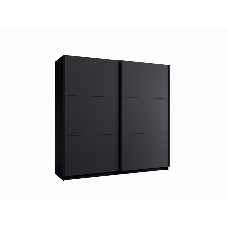 Laminate Wardrobe, Graphite Gray, 525.78cm H x 509.52cm W x 140.46cm D