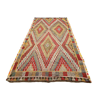 5x11 Multicolor Turkish Tribal Runner