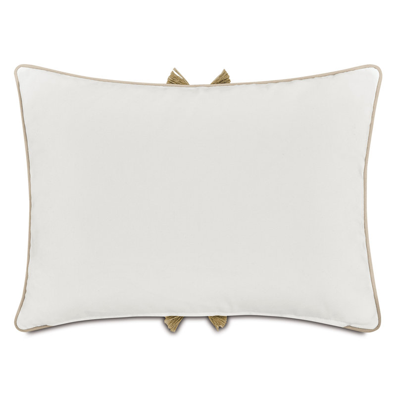 Throw Pillow, Blue/White