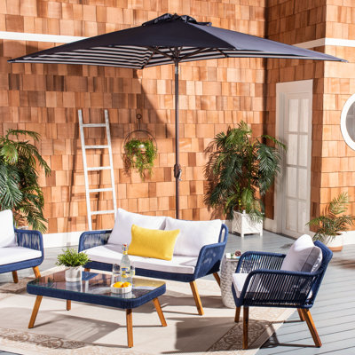 Toucha 118.1'' x 78.7'' Rectangular Market Umbrella