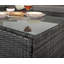 Bogarella 5 Seater Rattan Effect Sofa Set