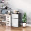 3.2 CU.FT Dual-Door Compact Mini Fridge with Freezer, Adjustable Thermostat, Reversible Door, Removable Shelves, Low Noise - Ideal for Bedroom/Office/Dorm/Kitchen/Apartment-94166383
