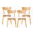 Upholstered Dining Chairs ,Set Of 4-511663176-511663173