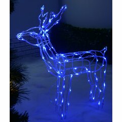 Christmas figure reindeer deer LED 3D with 180 leds warm light 183cm 6W  IP44 low voltage 31V