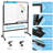 Costway Yes Freestanding Metal Combination Board