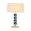 Drusilla 24'' Blue/Titanium Table Lamp
