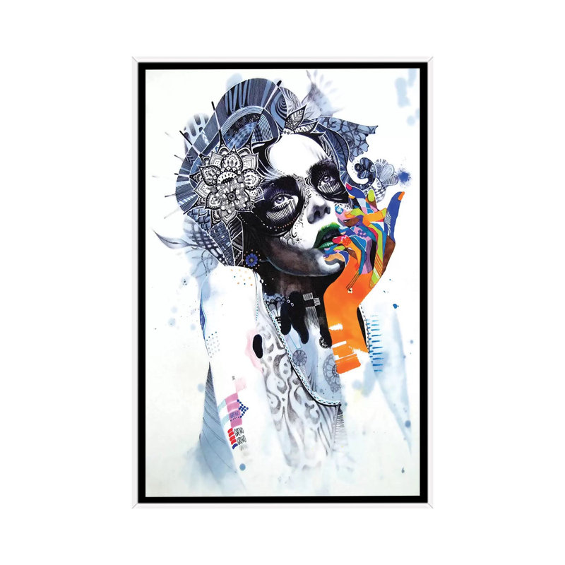 The Dream by Minjae Lee - Print on Canvas, White Framed, 152.5 cm H x 101.5 cm W