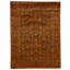 High-Quality Hand-Knotted Navy And Red Area Rug