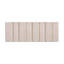 Atelier 3 po x 8 po Carrelage mural en porcelaine brillant d'aspect linéaire Subway (8,4 pieds carrés / caisse)