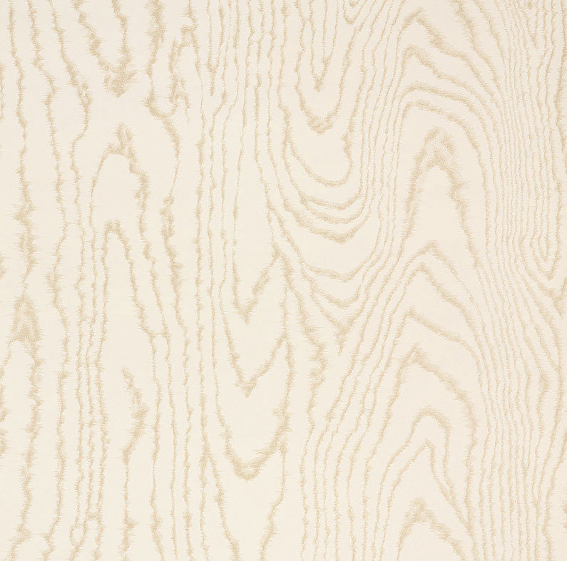 Faux Bois Wallpaper, Sand Shimmer