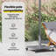 Steel Umbrella Base-118029604