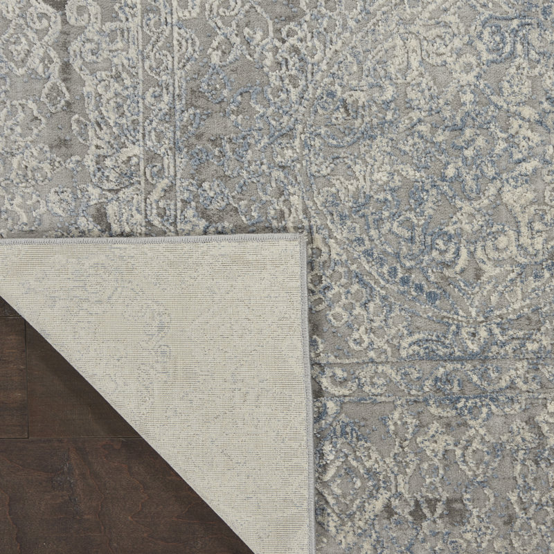 Abstract Indoor Rug, Rectangle 9'3" x 12'9"