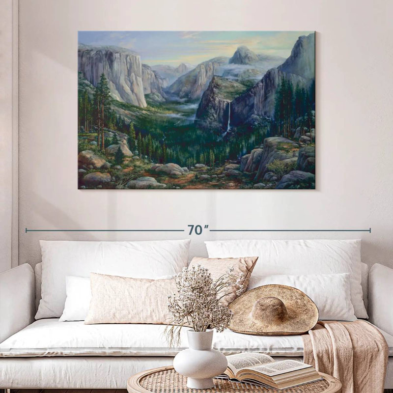 Alvord superbe Yosemite, H 32 po x l 48 po