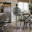 Lasko Adjustable Height 3-Speed Pedestal Fan with Oscillation, Gray