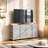 39.1'' W 5-Drawer Dresser For Bedroom, Storage Unit With Sturdy Steel Frame, TV Stand With Wooden, Chest of Drawers for Closet, Living Room-1216747354