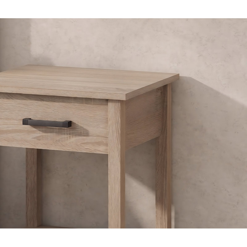 Ensemble de 2 tables de chevet Toluca Sandle, Bois de santal