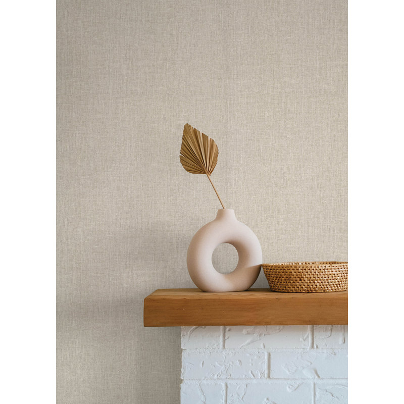 Cromie Turquoise Texture Wallpaper, Beige