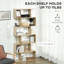 Bibliothèque, étagère de rangement en bois