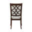 Ensemble de chaises d'appoint traditionnelles 2 pièces, tables non incluses