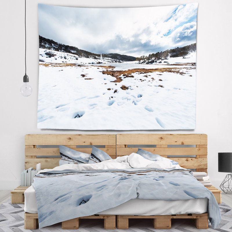 Tapisserie Snow Mountains in Kosciuszko Park, H 32 po x l 39 po